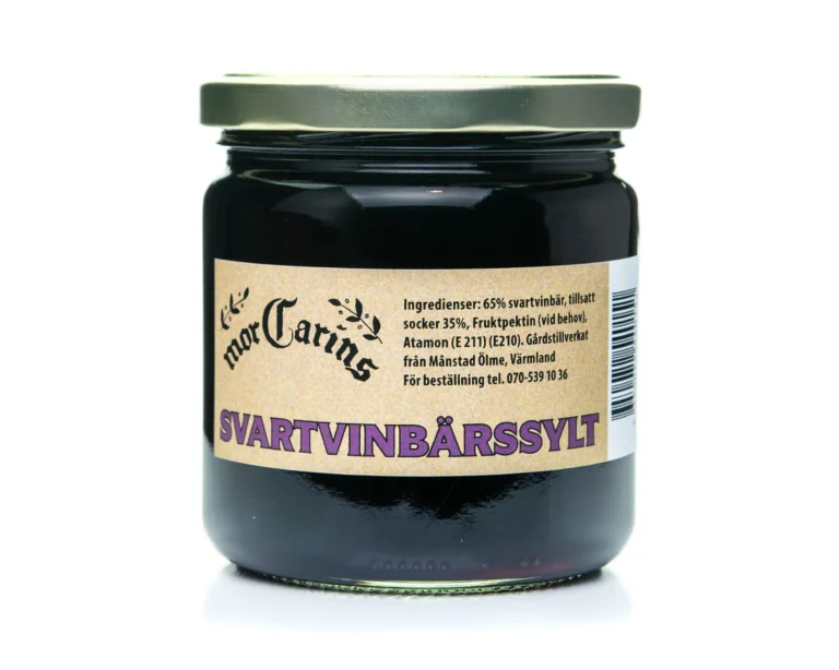 Svartvinbärssylt